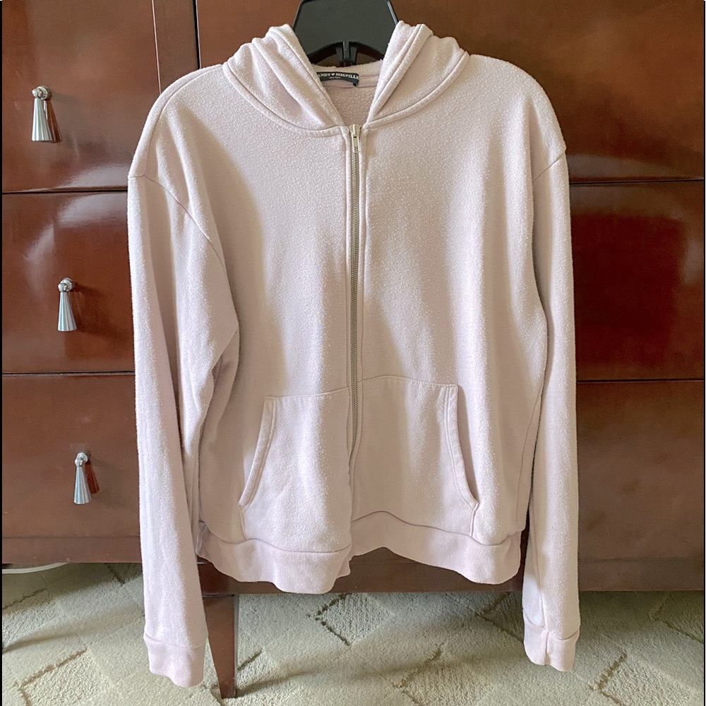 Brandy Melville full zip hoodie